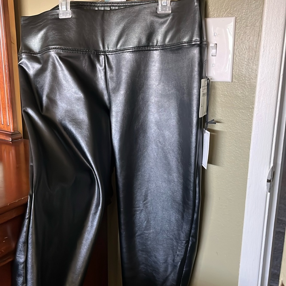 Faux leather leggings…. Super cute!  Brand new with labels, never worn!